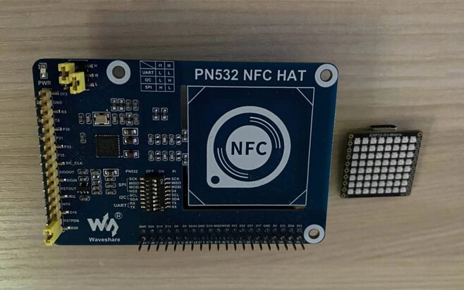 Image of hardware used in the airsoft project